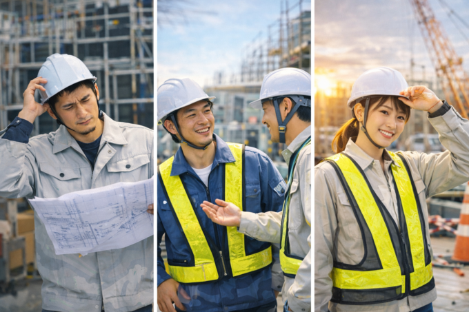 未経験から施工管理へ‼最初の3ヶ月の乗り越え方‼